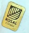 Rosal porcelain stick-on tag