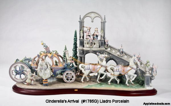 Cinderella's Arrival (1785G) Lladro Figurines