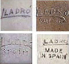 Lladro Porcelain Marks and Stamps