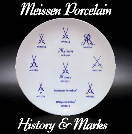 Meissen Porcelain Marks Plate