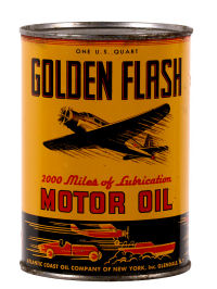 Vintage ARA Thrift old motor oil can